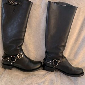 Frye Jenna Chain Harness Boots